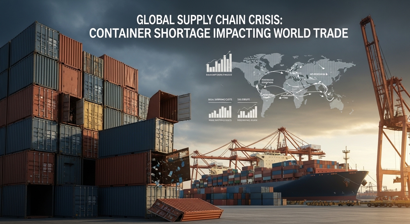Krisis Rantai Pasokan Global: Dampak Kekurangan Kontainer terhadap Perdagangan Dunia